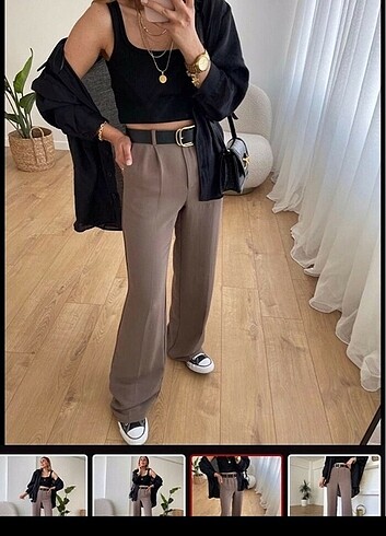 Zara Zara plazzo pantolon 
