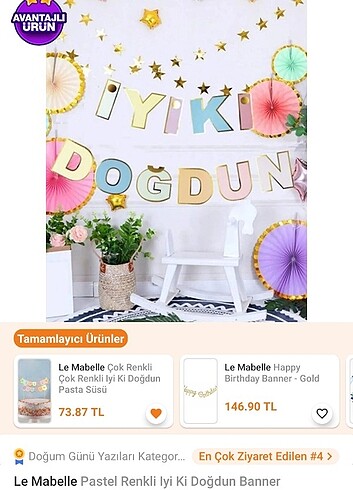  Beden 2 yaş doğum günü konsept seti