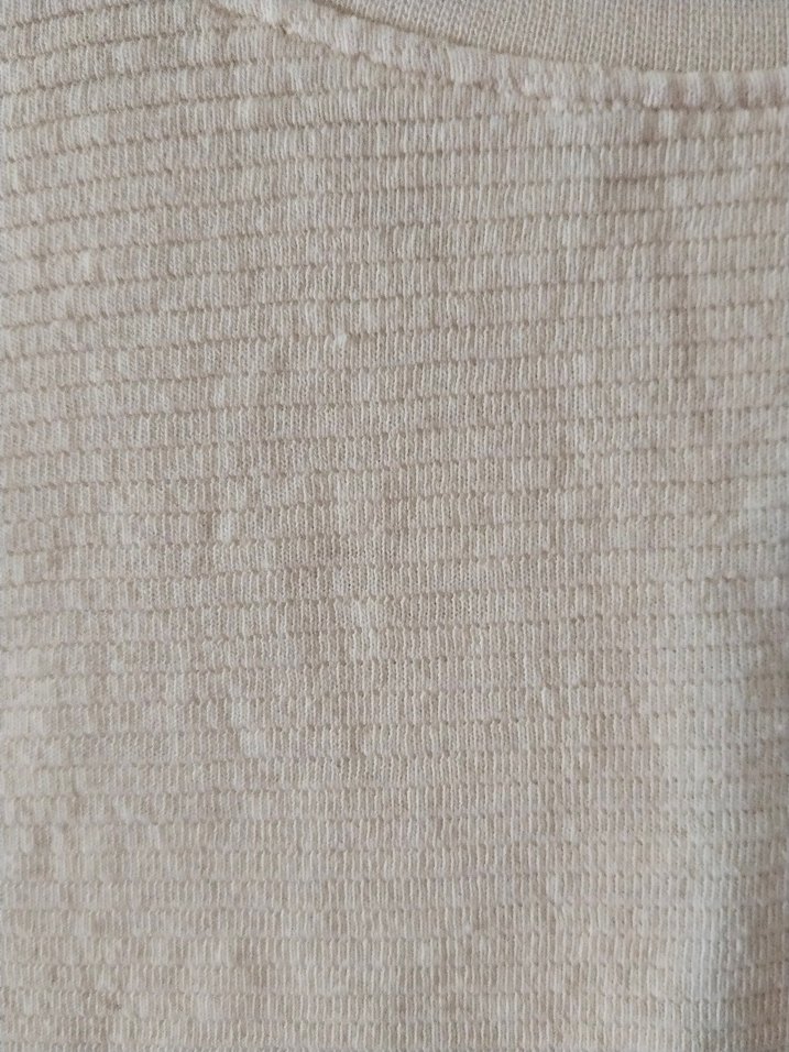 Beyaz Pamuklu  Kısa Kollu Tişört - Görsel 3