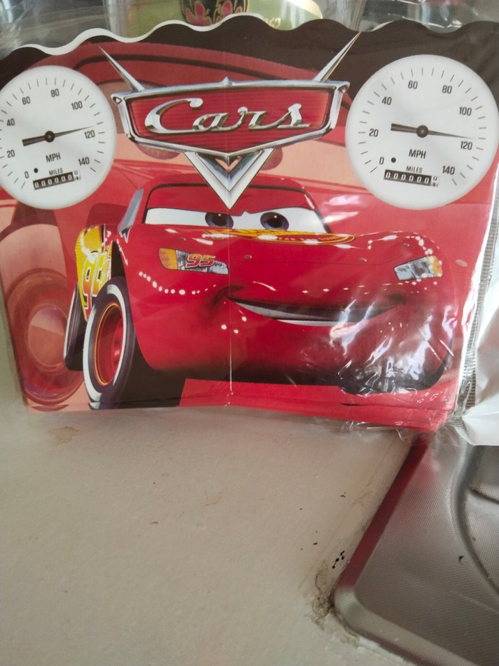 Kırmızı Arabalar Temalı Parti Malzemeleri bu - Görsel 3