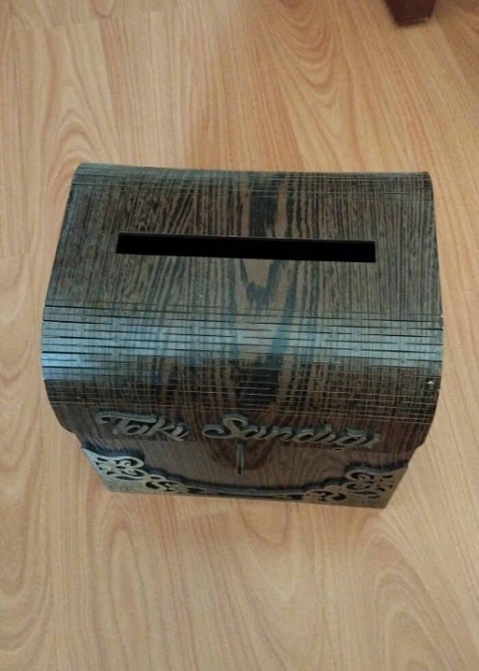 Takı sandığı ahşap - Görsel 2