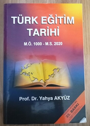 Türk Eğitim Tarihi- Yahya Akyüz