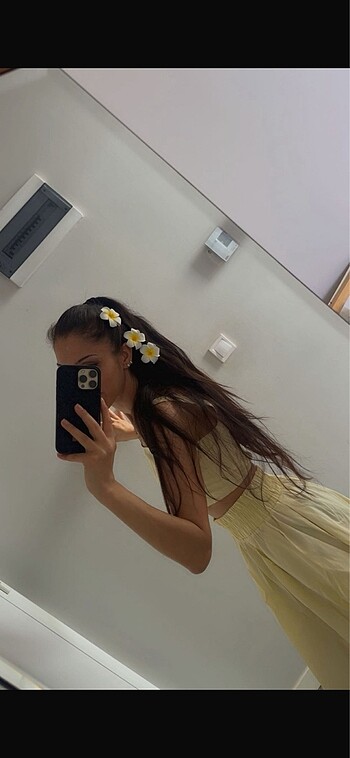 xs Beden Bu senenin trend rengi butter yellow ikili takım