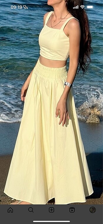 Bu senenin trend rengi butter yellow ikili takım