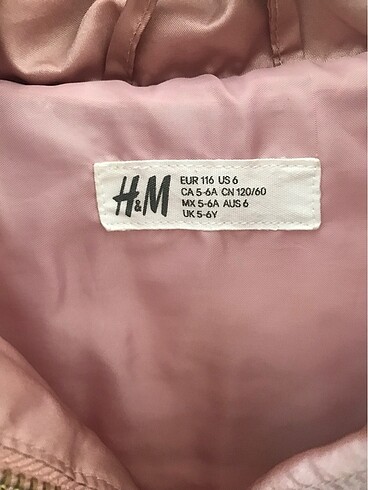 H&M Kız çocuk mont