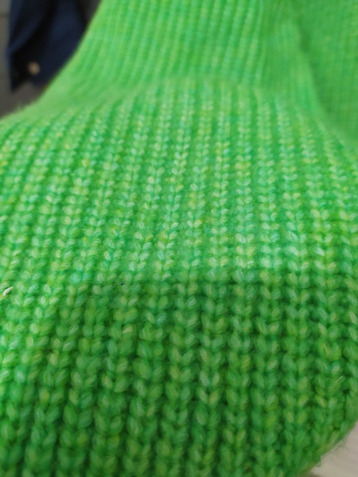 H&M Yeşil Örgü Kadın Kazak - Görsel 4