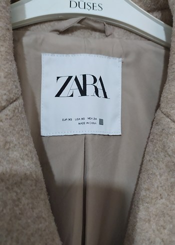 Zara Oversized Bej Kaban - Görsel 4