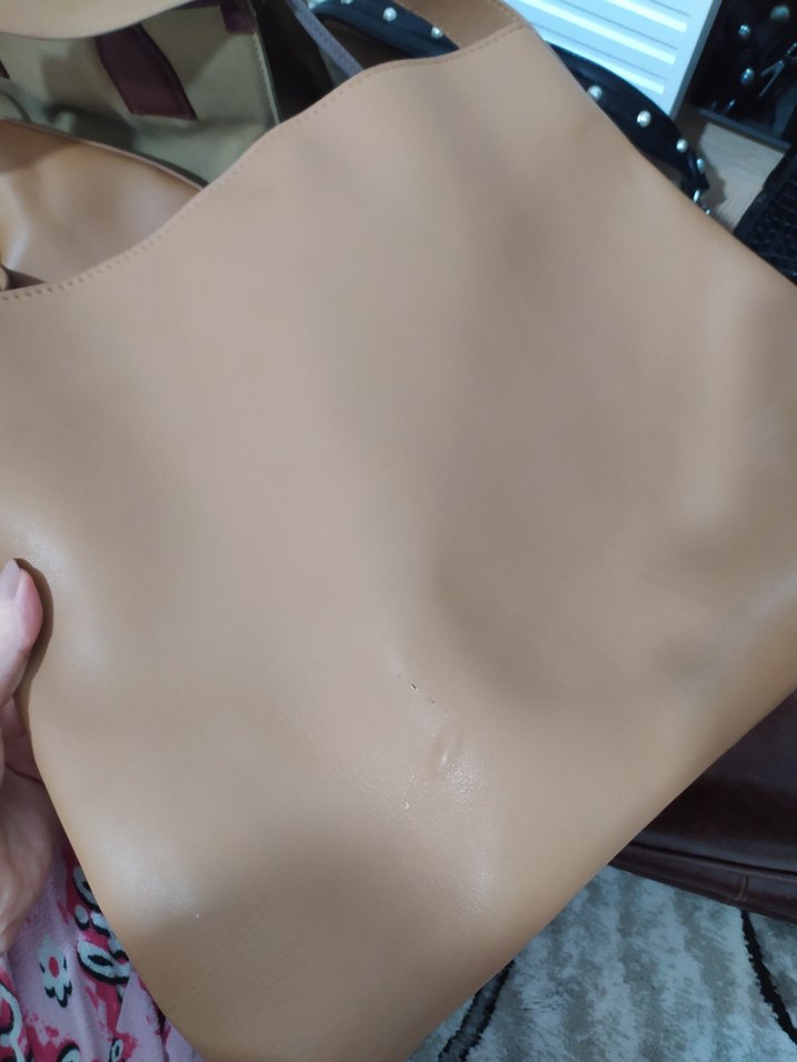 Mango Taba Deri Kadın Omuz Çantası - Görsel 2