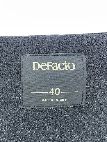 40 Beden siyah Renk Defacto Blazer %70 İndirimli.
