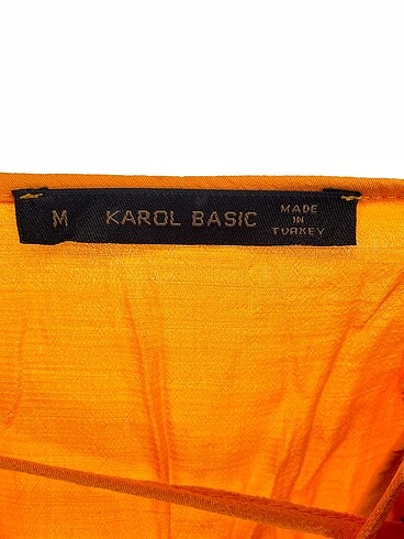 m Beden turuncu Renk PreLoved Uzun Elbise %70 İndirimli.