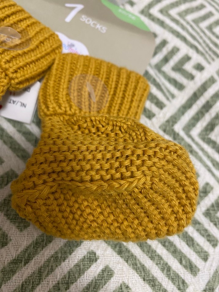 Örgü Patik Çorap - Görsel 3