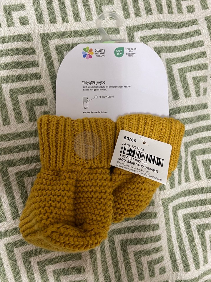 Örgü Patik Çorap - Görsel 2