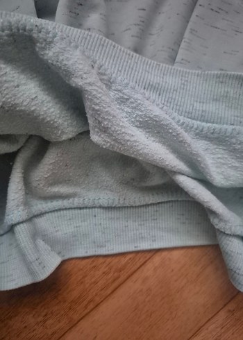 Kız Çocuk Gri Pamuklu Baskılı Uzun Kollu Tişört - Görsel 4