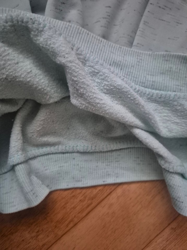 Kız Çocuk Gri Pamuklu Baskılı Uzun Kollu Tişört - Görsel 4