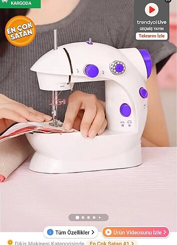 Mini dikiş makinası 