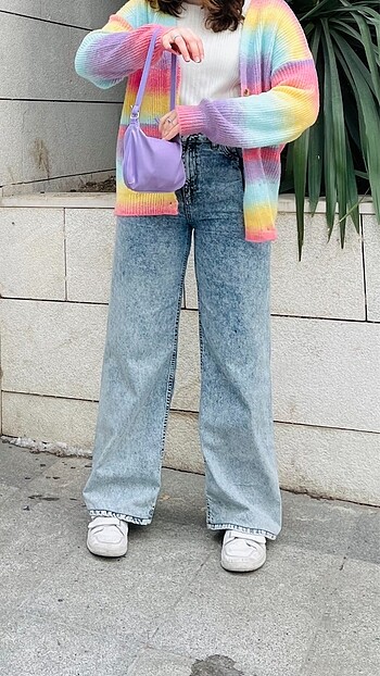 Wide leg jean trendyol bol kesim kot pantolon