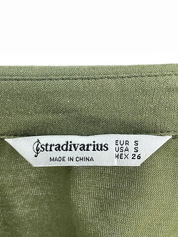 s Beden haki Renk Stradivarius Günlük Elbise %70 İndirimli.
