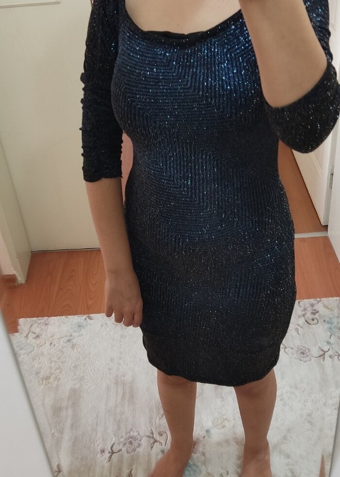 Kısa elbise  - Görsel 4