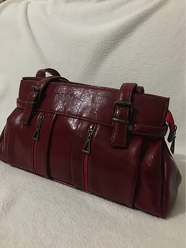 vintage cherry red çanta