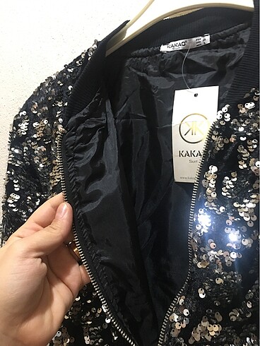Zara Payetli Ceket, Hırka, Mevsimlik Üst