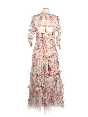 s Beden Vintage Love Uzun Elbise %70 İndirimli.