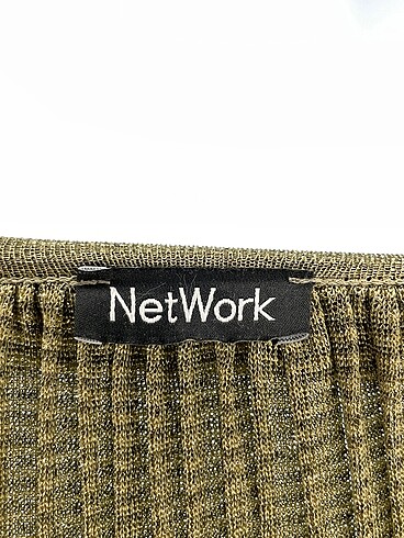 xs Beden haki Renk Network Uzun Etek %70 İndirimli.