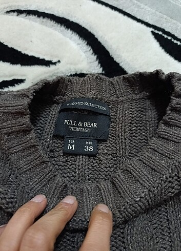 m Beden haki Renk Pull&bear kazak