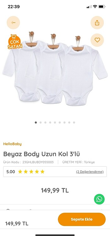 Beyaz body uzun kol