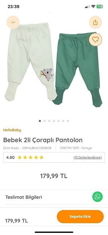 Pijama pantolon
