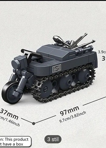 Beden lego ww2 araç seti