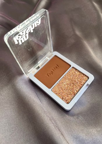 Unleashia Tap Me kahverengi glitter simli far paleti - Görsel 4