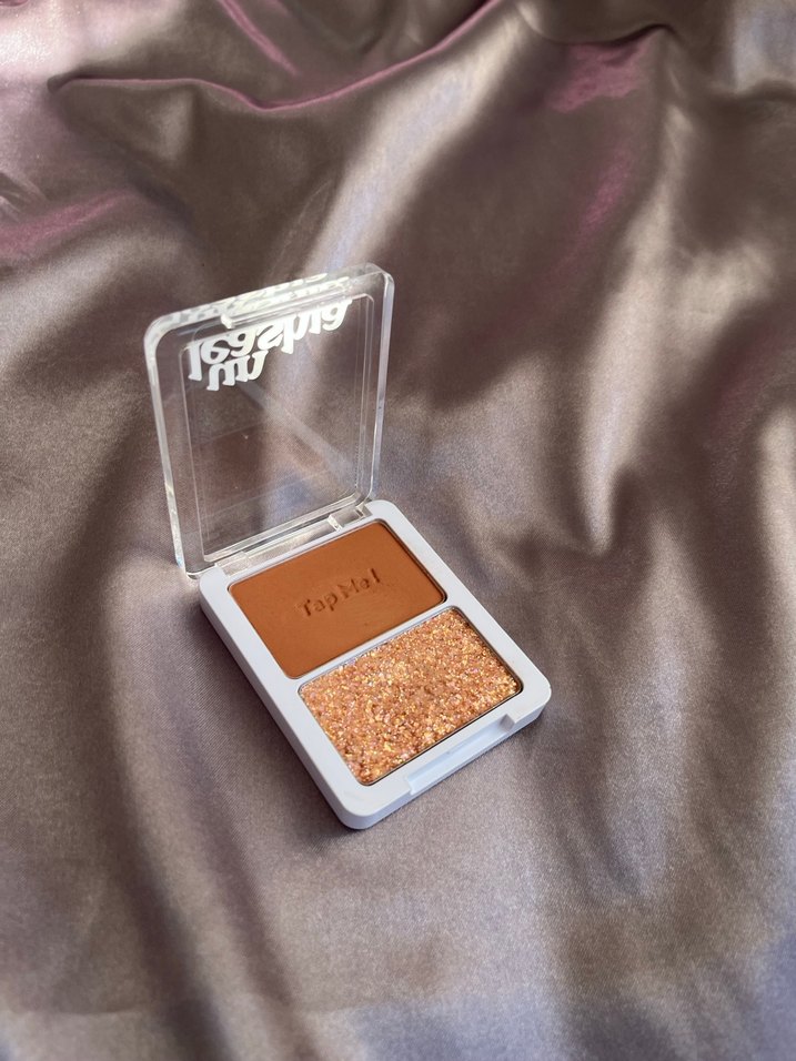 Unleashia Tap Me kahverengi glitter simli far paleti - Görsel 3