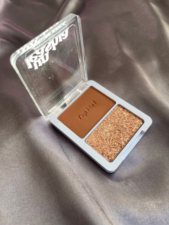 Unleashia Tap Me kahverengi glitter simli far paleti - Görsel 4