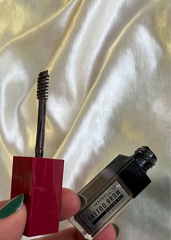 maybelline kaş sabitleyici tattoo brow gel super lock - Görsel 2