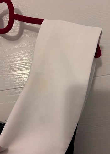 s Beden Kadın Siyah Beyaz V Yaka Elbise