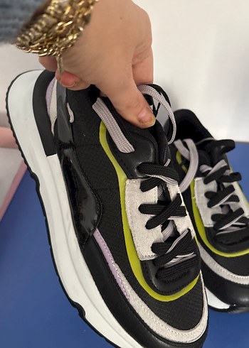 Kadın Çok Renkli Platform Spor Ayakkabı - Görsel 2