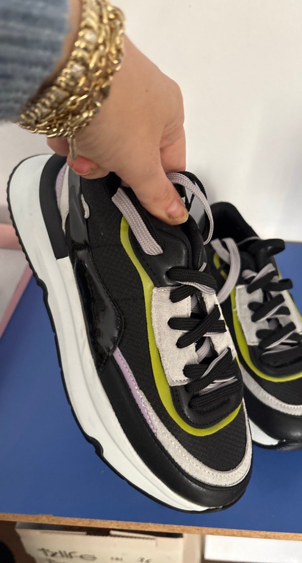 Kadın Çok Renkli Platform Spor Ayakkabı - Görsel 2