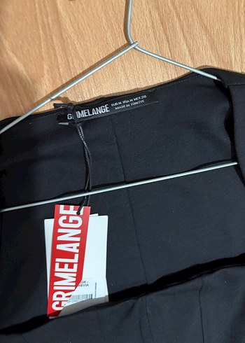 SiyahUzun Kollu Mini Elbise - Görsel 2