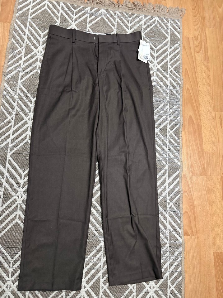 Kahverengi Hm Orjinal pantolon - Görsel 5