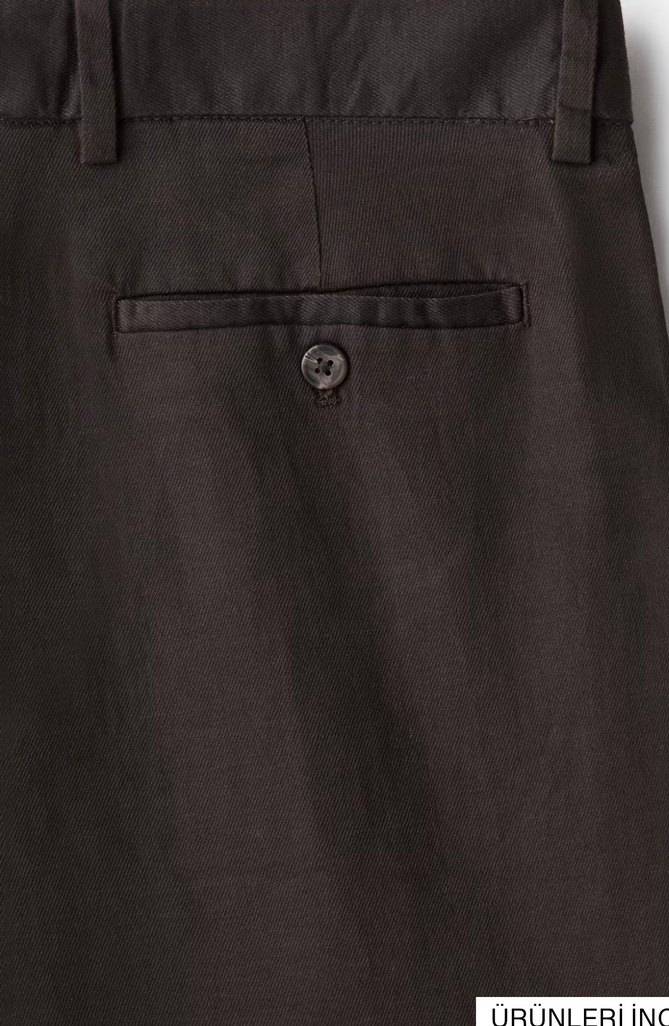 Kahverengi Hm Orjinal pantolon - Görsel 2