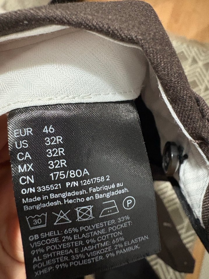 Kahverengi Hm Orjinal pantolon - Görsel 4