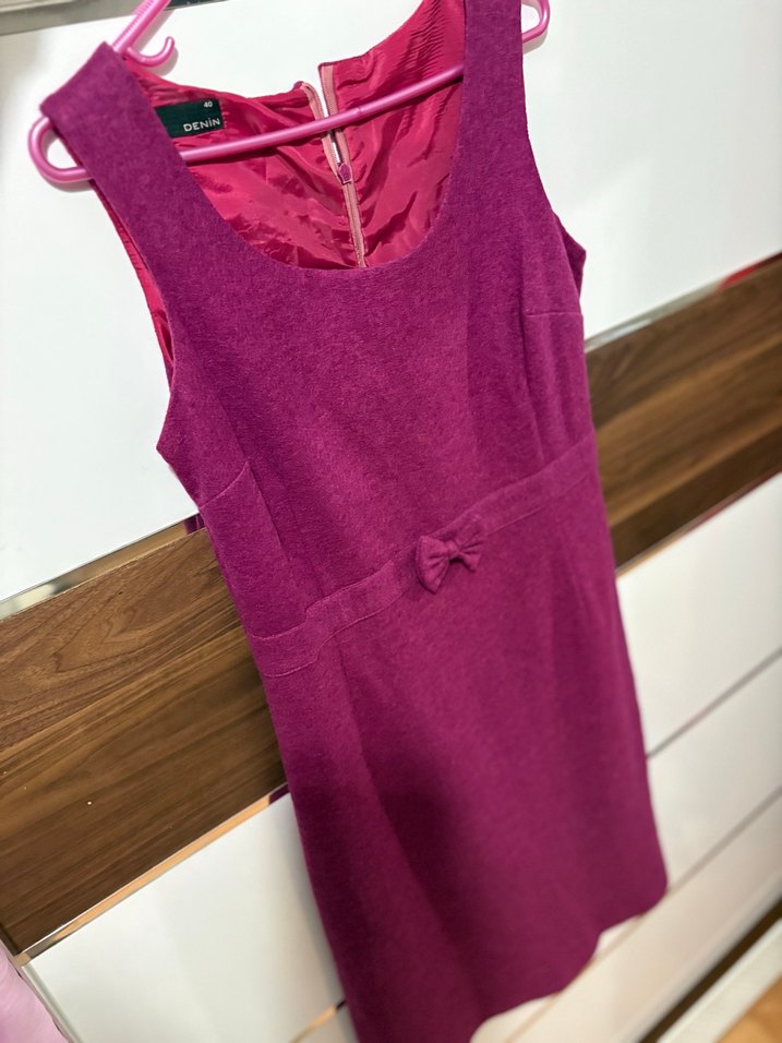 Modern ceketli kolsuz elbise - Görsel 3