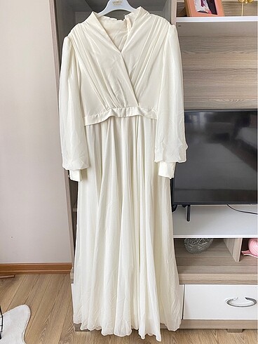 Tesettür nikah elbisesi - Görsel 4