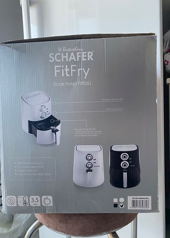 Schafer Siyah Hava Fritözü - Görsel 6