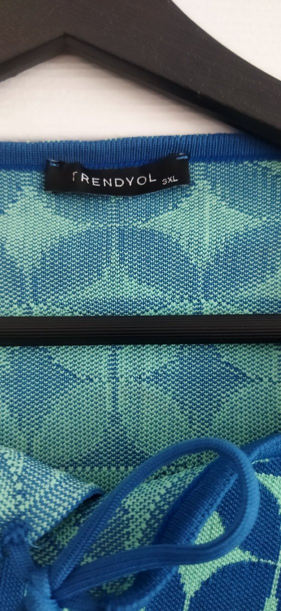 Kız Çocuk Uzun Kollu Mavi Bolero - Görsel 3