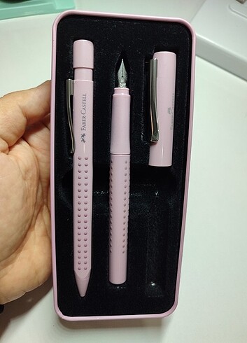 Beden Faber-castell kalem seti grip 2010 pembe
