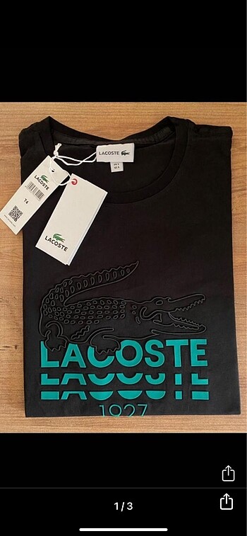 LACOSTE TSHIRT SIFIR ÜRÜN ERKEK