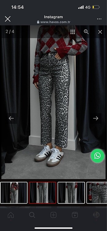 Zara leopar pantolon