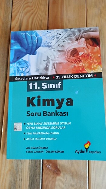 11.Sınıf Aydın Yayınları Kimya Soru Bankası 