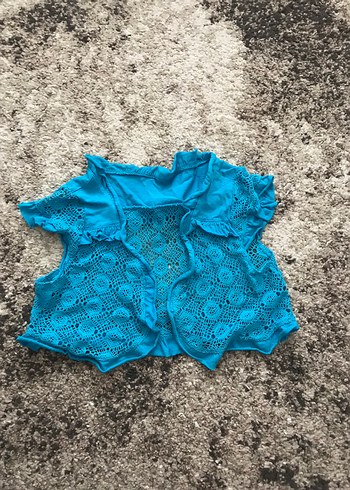 Dantel Detaylı Bolero - Görsel 5